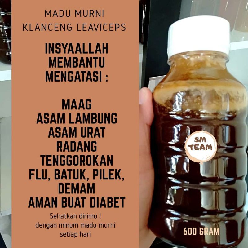 

Madu murni Klanceng