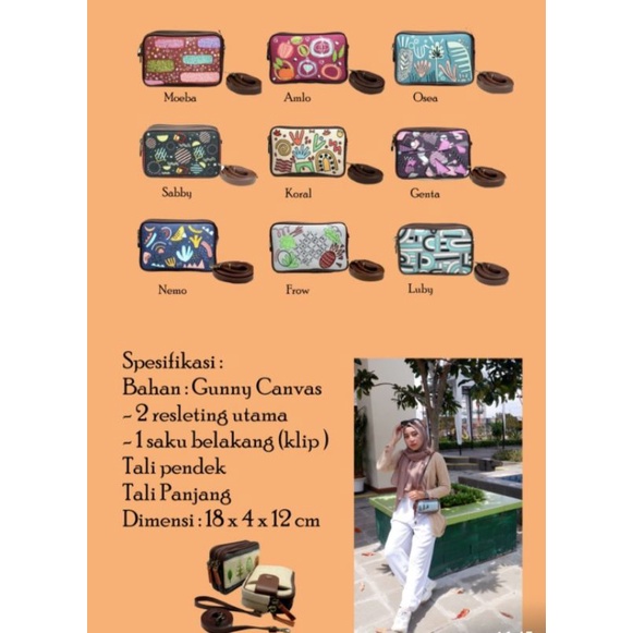 Dompet Mini Etnik POKE MARAWA langsung Pabrik dengan Tali Selempang + Tali Pendek