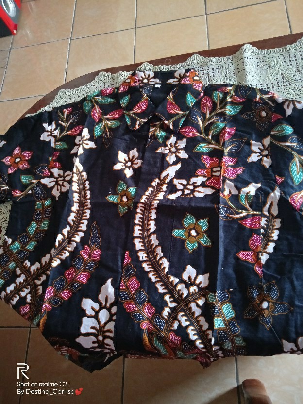 Couple Batik Kombinasi Gamis Standar & Jumbo || Baju Batik Couple Murah