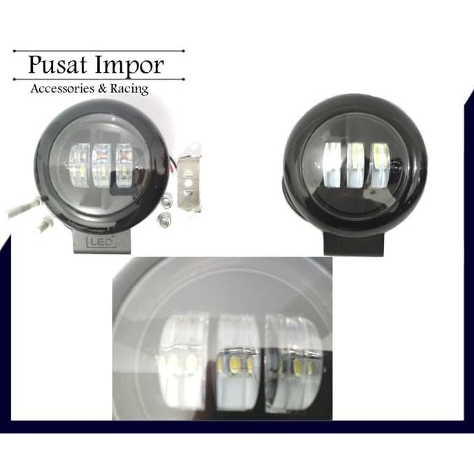 DISKON LAMPU TEMBAK LED SOROT BULET - LED LENS GUN TUBE BULET MOBIL MOTOR #2