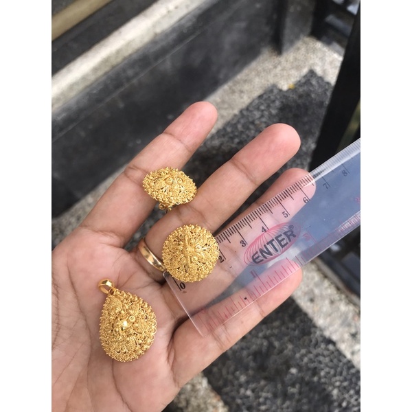 giwang tusuk subeng bali perhiasan wanita