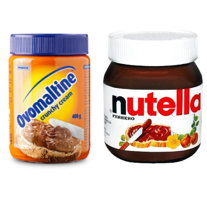 

PROMO!!! OVOMALTINE CRUNCHY SPREAD + NUTELLA SPREAD