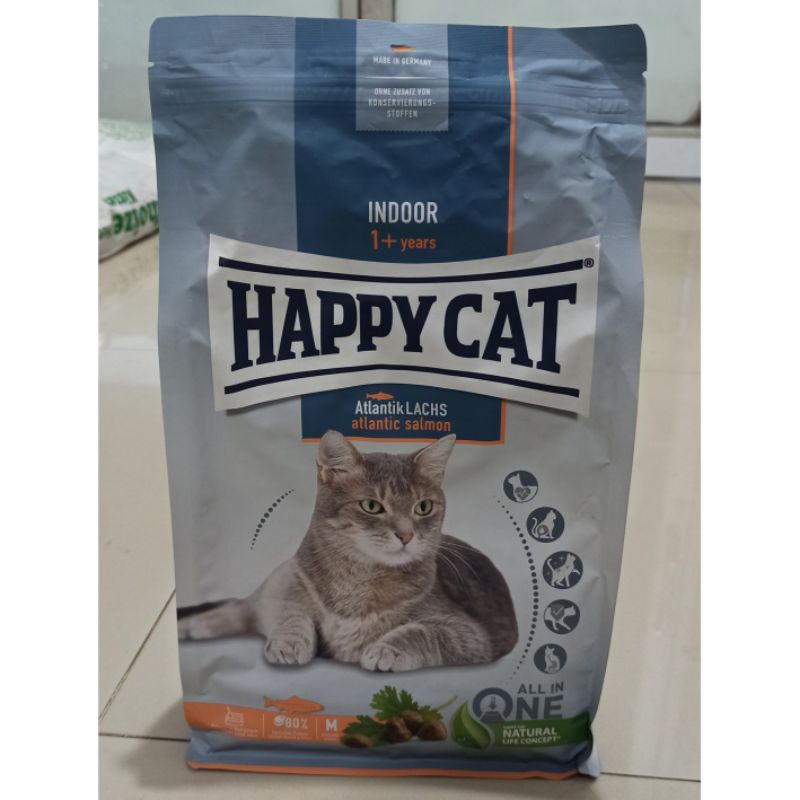 happy cat indoor 1,3kg makanan kucing happycat