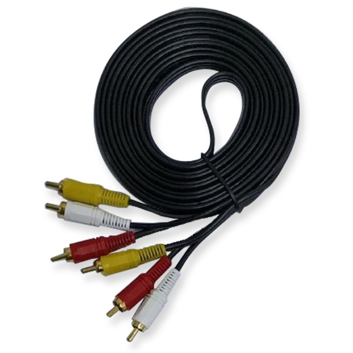 Cable RCA/Kabel RCA/Cable AV/Kabel AV 15M Jack 3 To 3 Visero