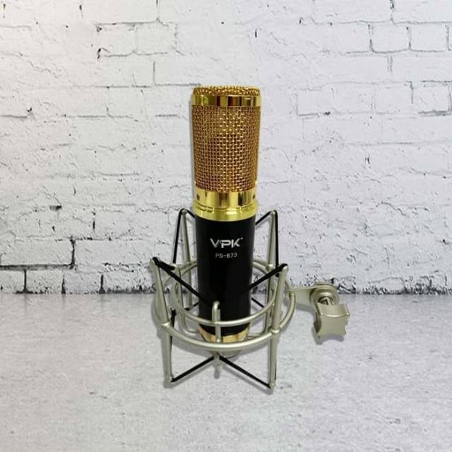Mic Studio Recording VPK PS-673 Free Hardcase -- 1buah Mic Studio