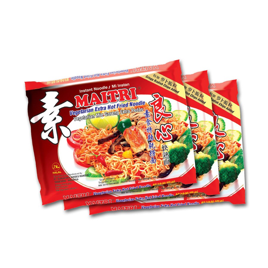 

Maitri Goreng Pedas | Vegan [5 Bks]