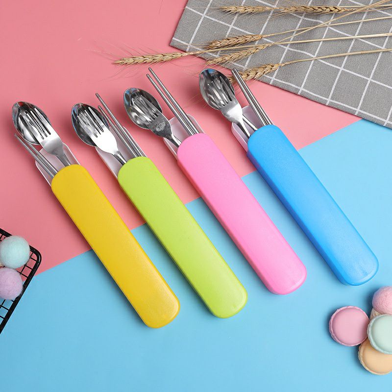 Stainless steel/Souvenir sendok set sendok travel jerami sendok set Stainless steel