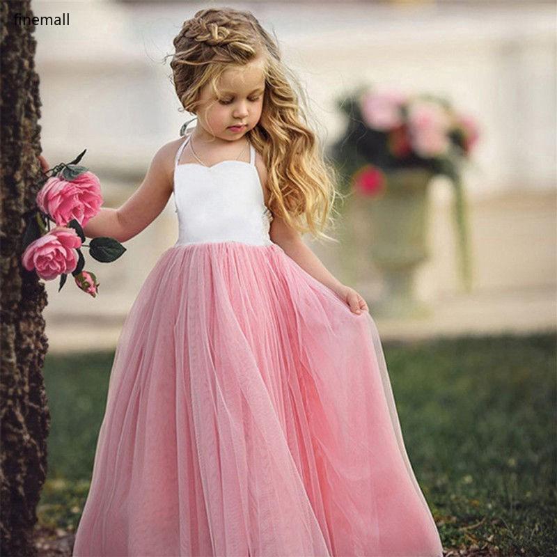 Dress Princess Formal Bunga Anak Perempuan Usia 1 7 Tahun 