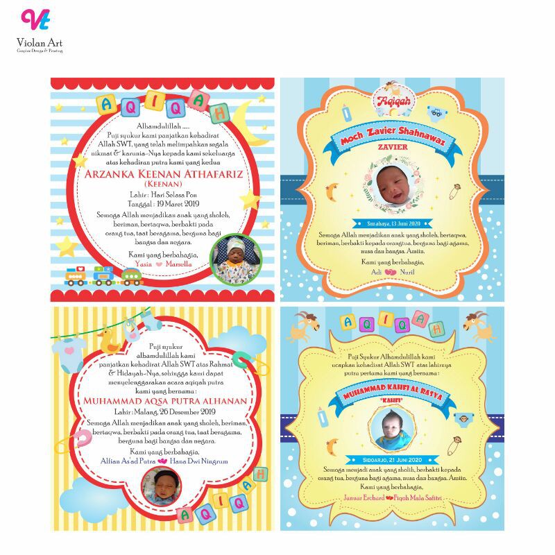 

Stiker Aqiqah / Selapan