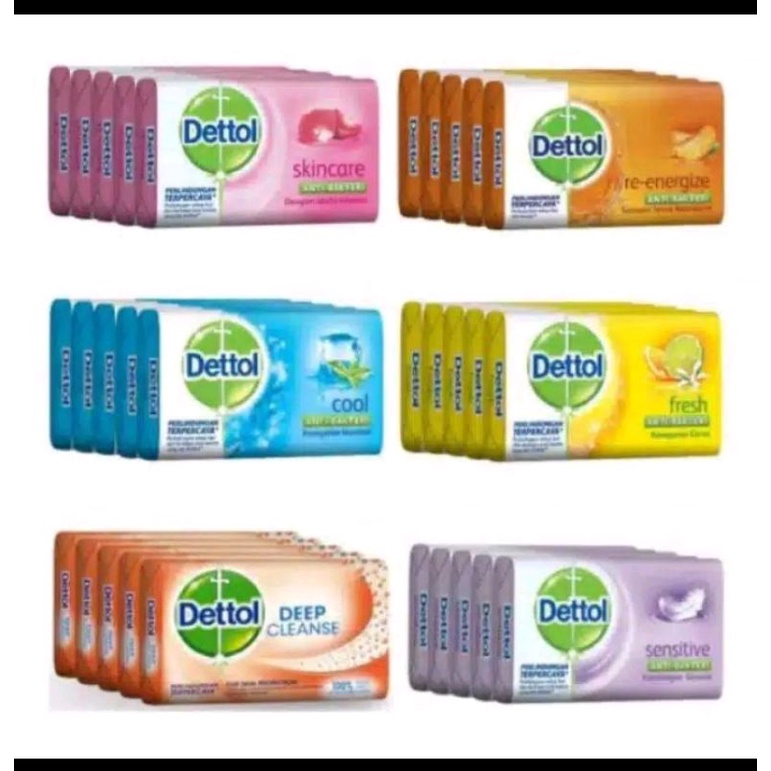 Dettol Sabun 2 Pcs x 100gr