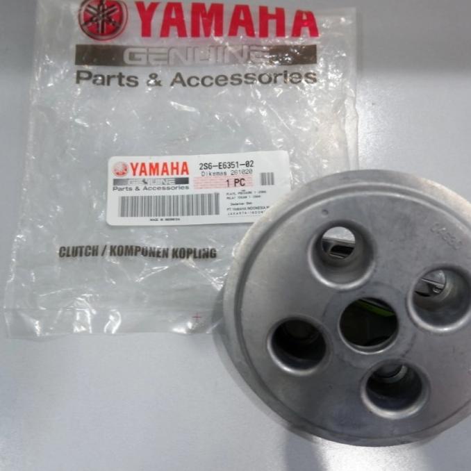 Plate Pressure / Penekan Kopling Kaki 4 Yamaha Jupiter MX Old Ori yamaGC71 Ayo Order
