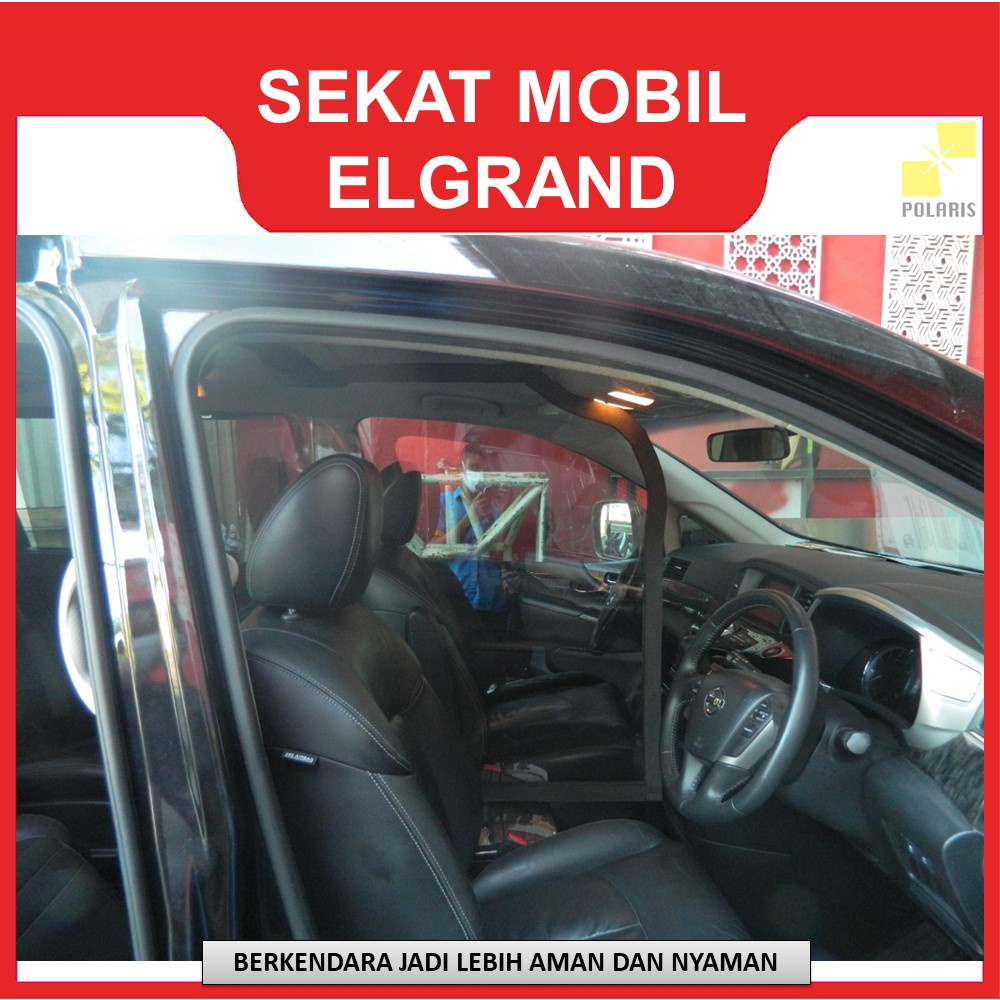 PARTISI MOBIL/SEKAT MOBIL/PENGAMAN COVID/PARTISI AKRILIK ELGRAND
