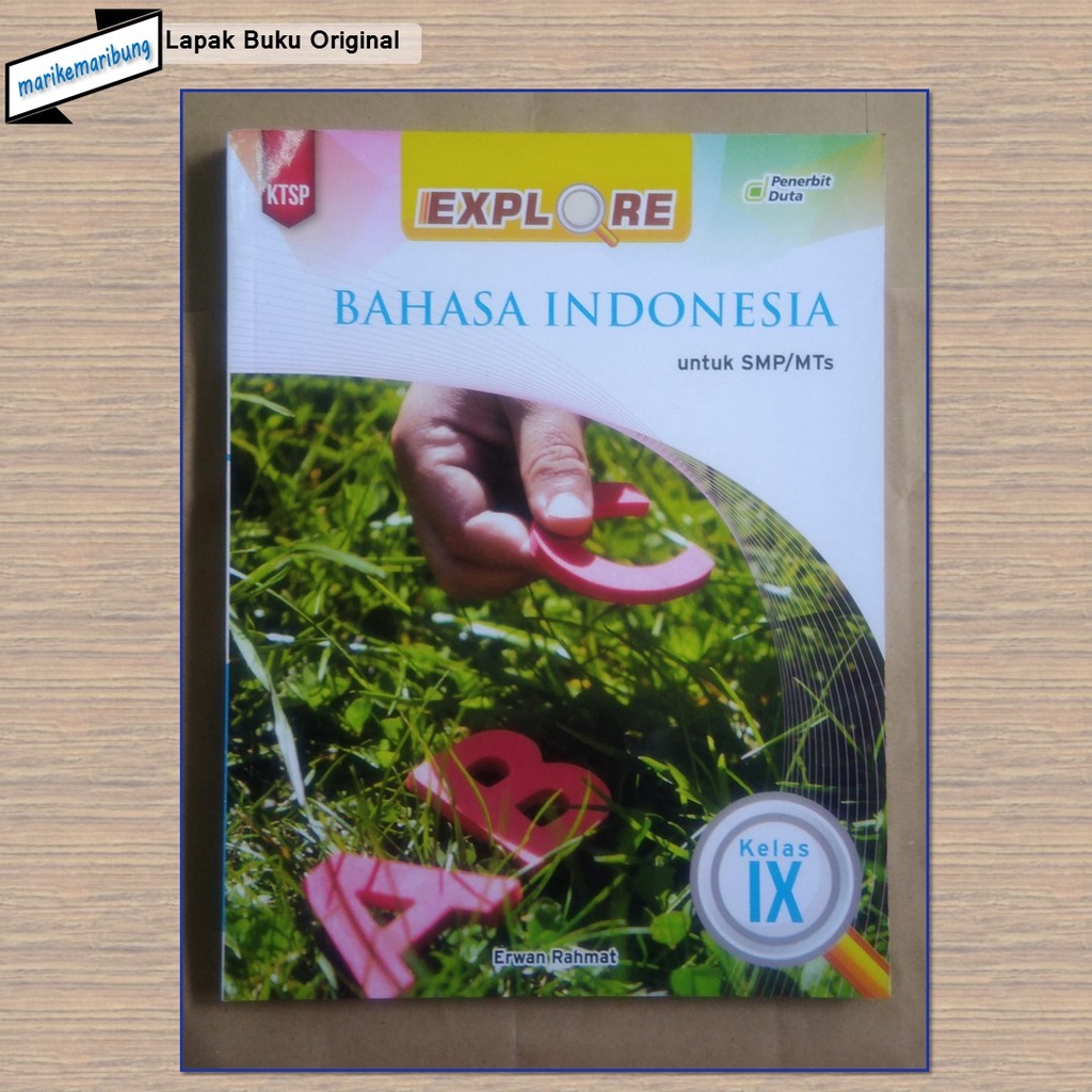 Buku Bahasa Indonesia SMP Kelas 9 KTSP