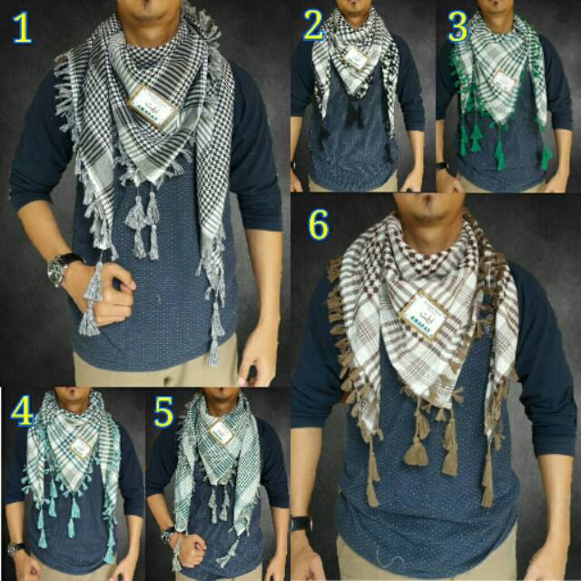 Sorban Muslim Pria / Sorban Arab / Sorban Rumbai