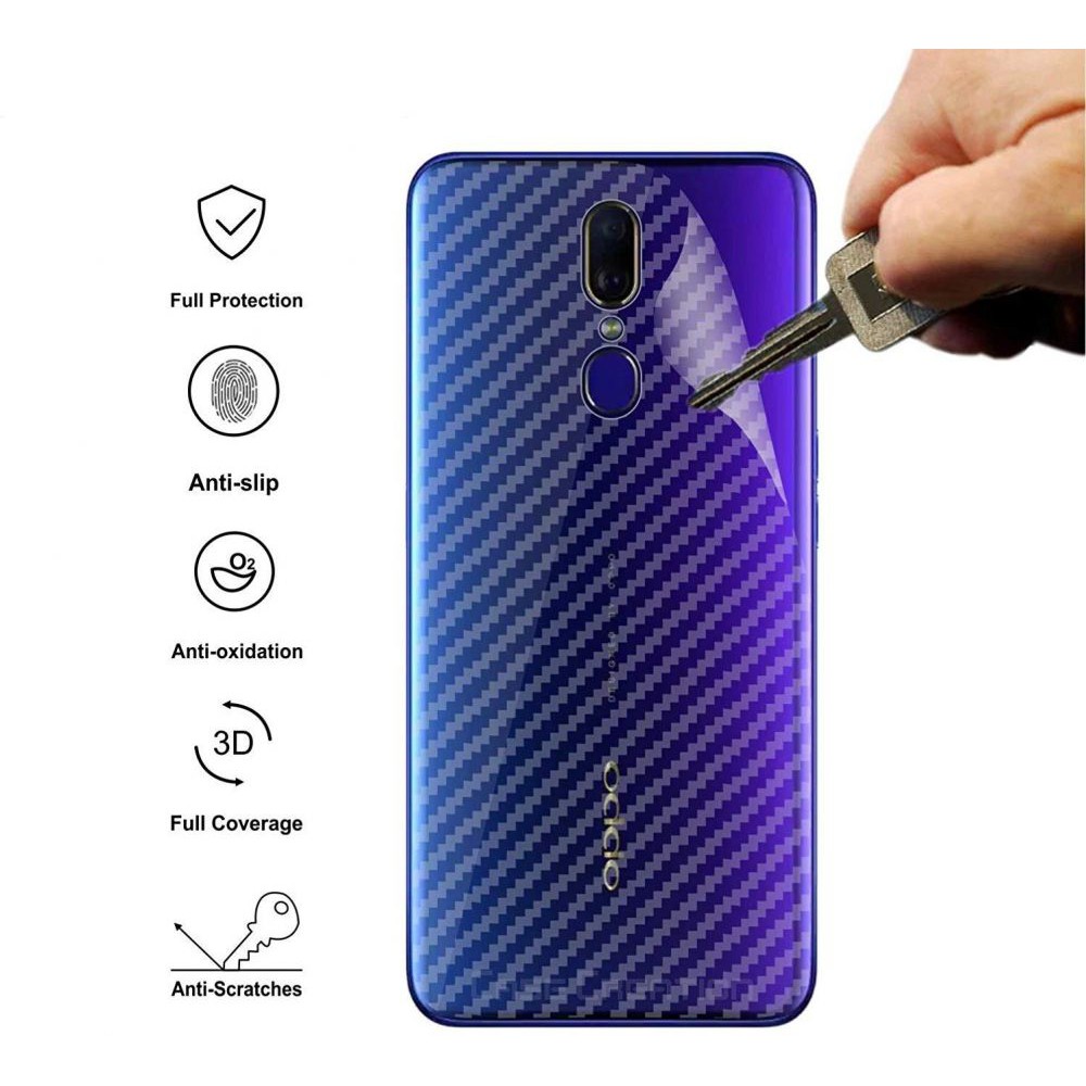 GARSKIN BACK SKIN VIOLETTE DESIGN STIKER CARBON OPPO A95 A32 F11 PRO RENO 2 2F 3 4 4F 5 5F 10X FIND X SB755