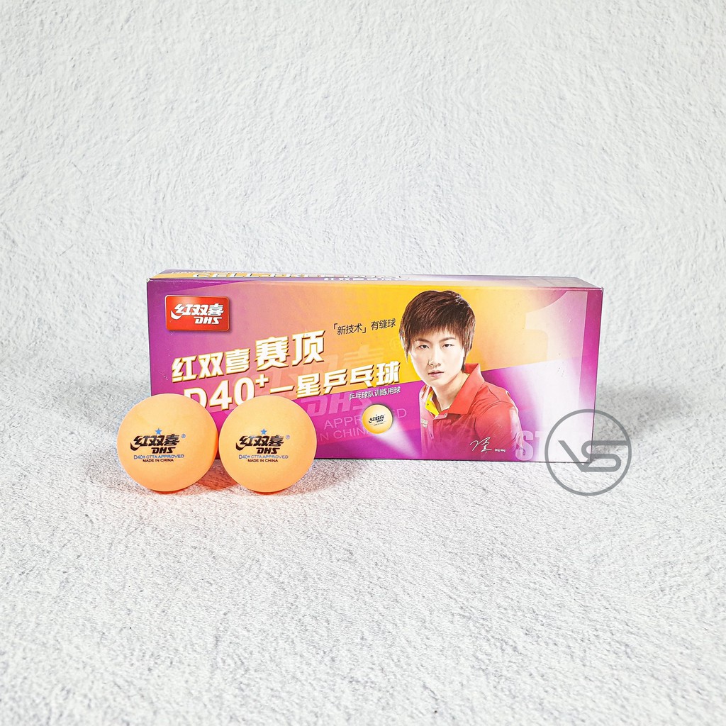 Bola Pingpong DHS Bintang 1 ORIGINAL/ Bola Tenis Meja DHS