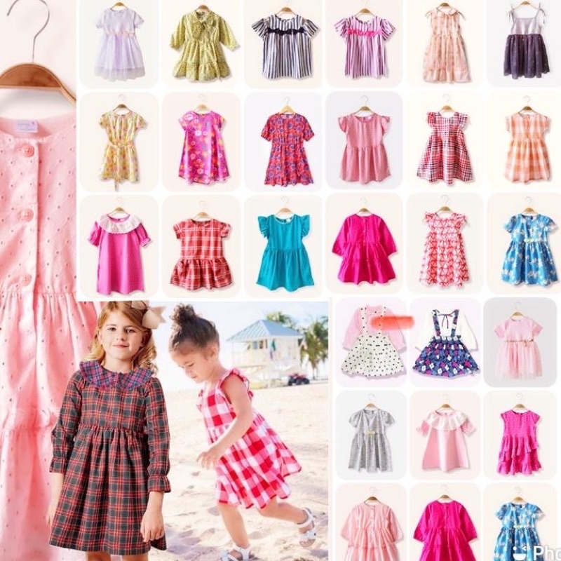 Dress Anak Perempuan Little K 2-10 Tahun