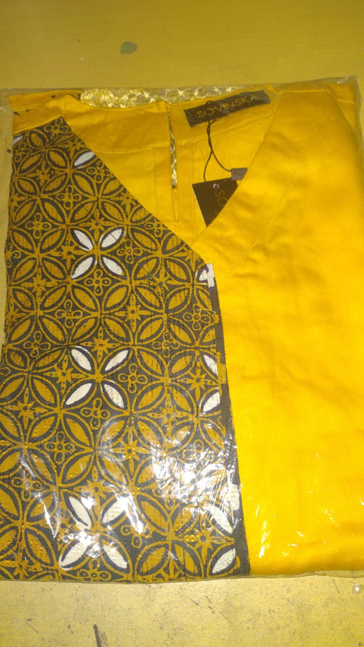 Atasan Batik Wp 140/yellow