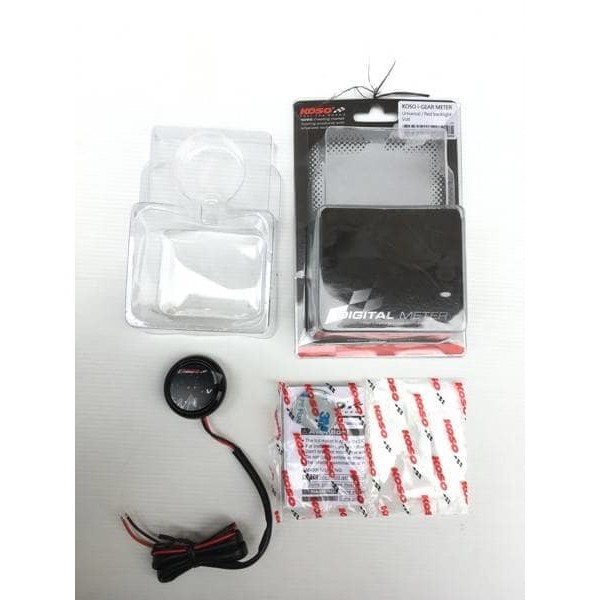 ORIGINAL - voltmeter koso i gear volt meter alat ukur aki motor mobil nmax vario