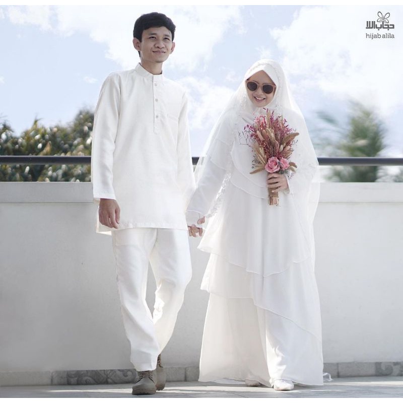 SET GAMIS AKAD. SET KOKO AKAD. GAMIS DAN SET KOKO PENGANTIN. BY HIJAB ALILA