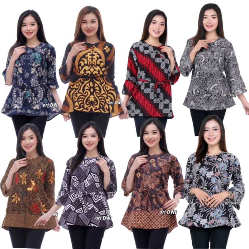 ATASAN BATIK WANITA M L XL XXL