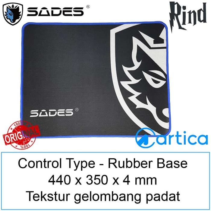 MOUSE PAD SADES RIND (440X350X4mm)