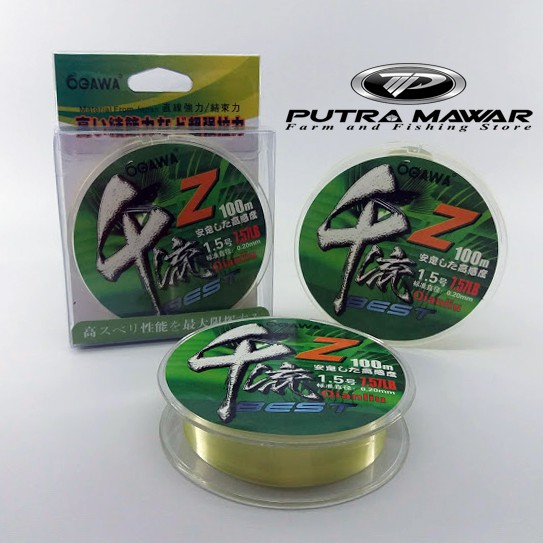 Senar Ogawa QIANLIU. Super Fishing Line 100M - Senar Pancing-senar kuat ogawa