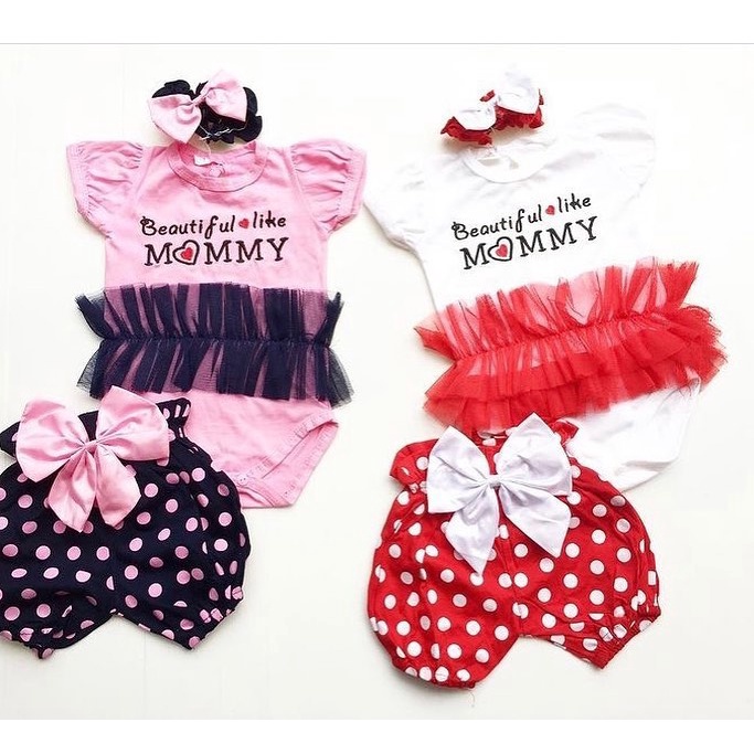 TSUM TWIN / BEAUTIFUL LITTLE MOMMY GEMPITA LOVE BUTTERFLY JUMPER SET jumper bayi jumper lucu berkarakter babeebabyshop