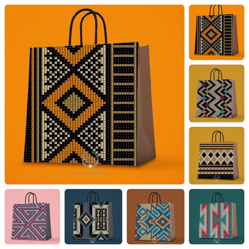 

paper bag custom Goodie bag Hampers Tas kado Tas kertas Shopping bag