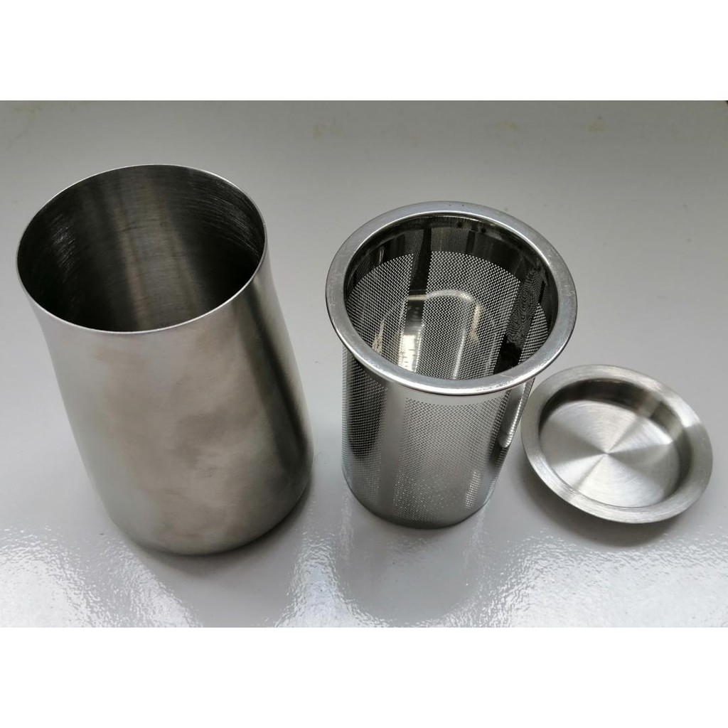 tempat bubuk kopi dengan filter stainless steel coffee grinder