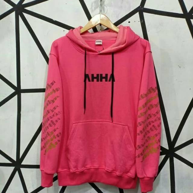 SWEATER HOODIE ATTA HALILINTAR AHHA CAKAR PINK