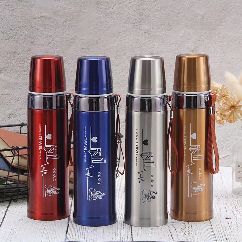 TERMOS STAINLESS STEEL VACUUM FLASK 500ML/ BOTOL MINUM STAINLESS STEEL VACUUM FLASK 500 ML - B-3