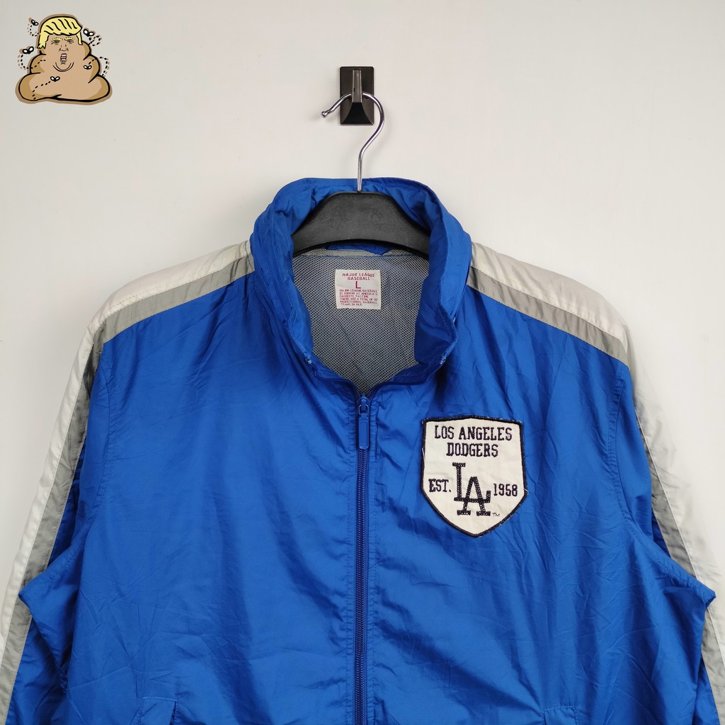 Jaket Sport Running Cycling Windbreaker Original Brand Uniqlo x Major League LA Dodgers Second