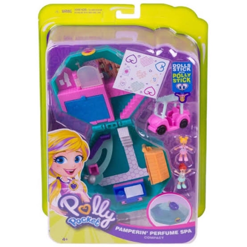 Polly Pocket Pamperin Perfume Spa Compact - Mainan Anak Cewe Polly Pocket Murah - Polly Pocket