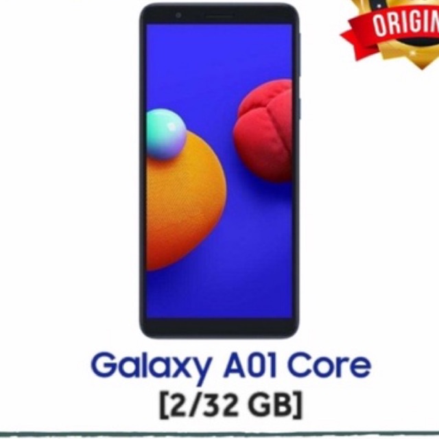 HP SAMSUNG A01 core ram 2/32 gb garansi resmi sein