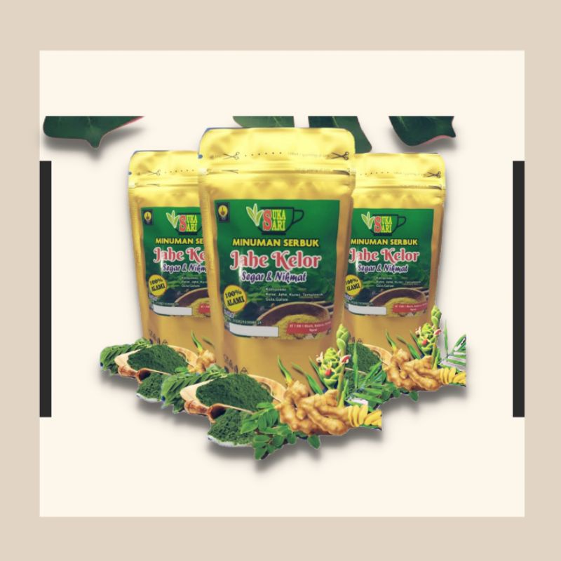 

Jahe Kelor Sukasari Serbuk 100gr | 100% Halal