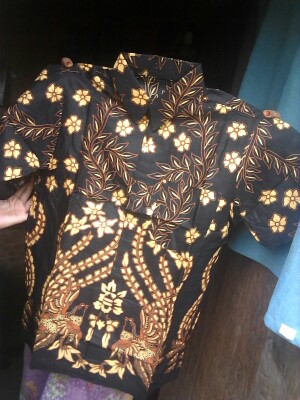 Maura Couple - Sania Ruffle Batik Couple Ori Ndoro Jowi Dnt