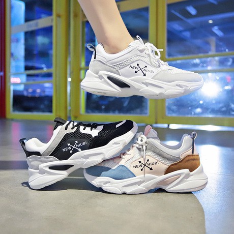 New Niubi Korea Fashion Sepatu Impor Jogging Shopee Indonesia