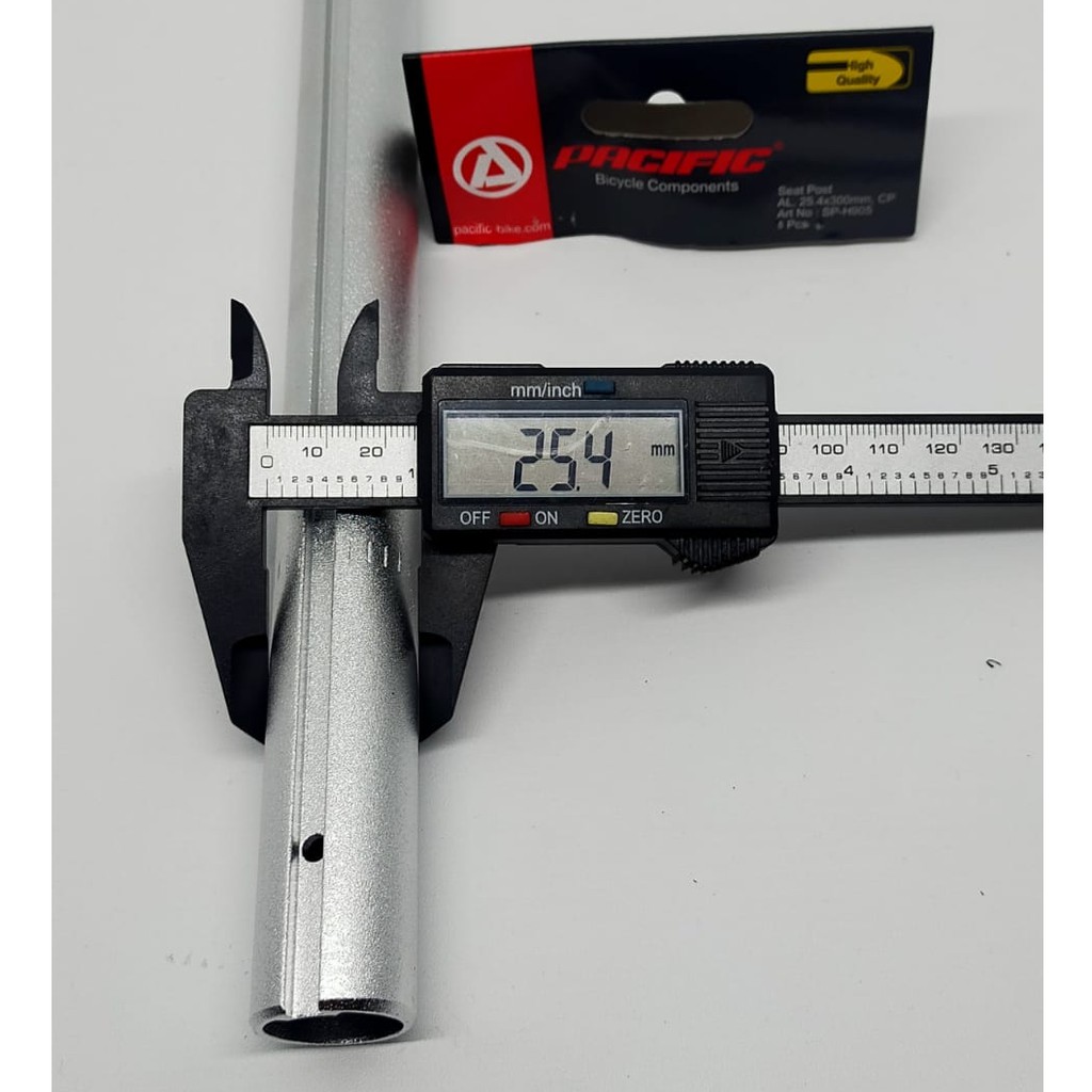 Pacific Seatpost alloy 25.4 mm tiang sadel 30 cm sepeda anak BMX