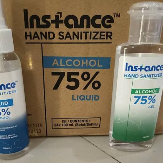 SALE KODE-288 Instance Hand Sanitizer Liquid/Gel 100ml