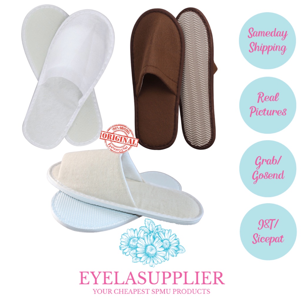 Sandal Rumah Selop Studio Kokop Salon Spa Sendal Hotel Polos Tebal Indoor Slipper Nyaman Disposable