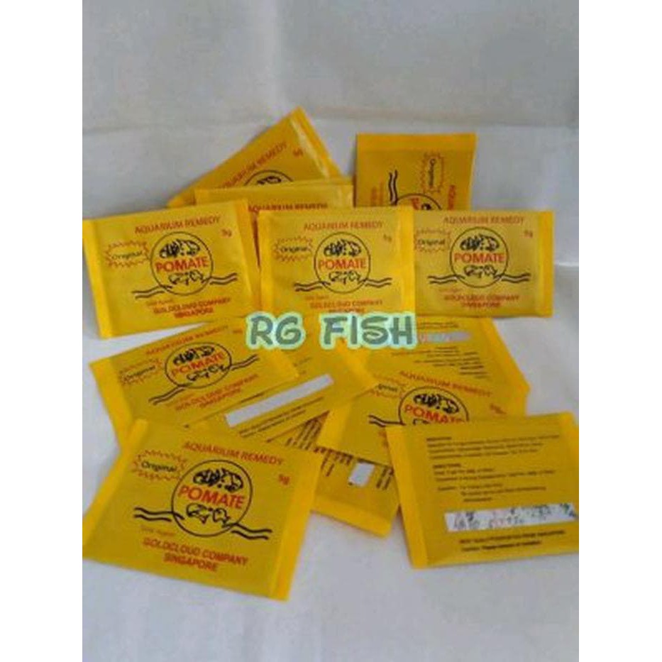obat ikan pomate original Singapore
