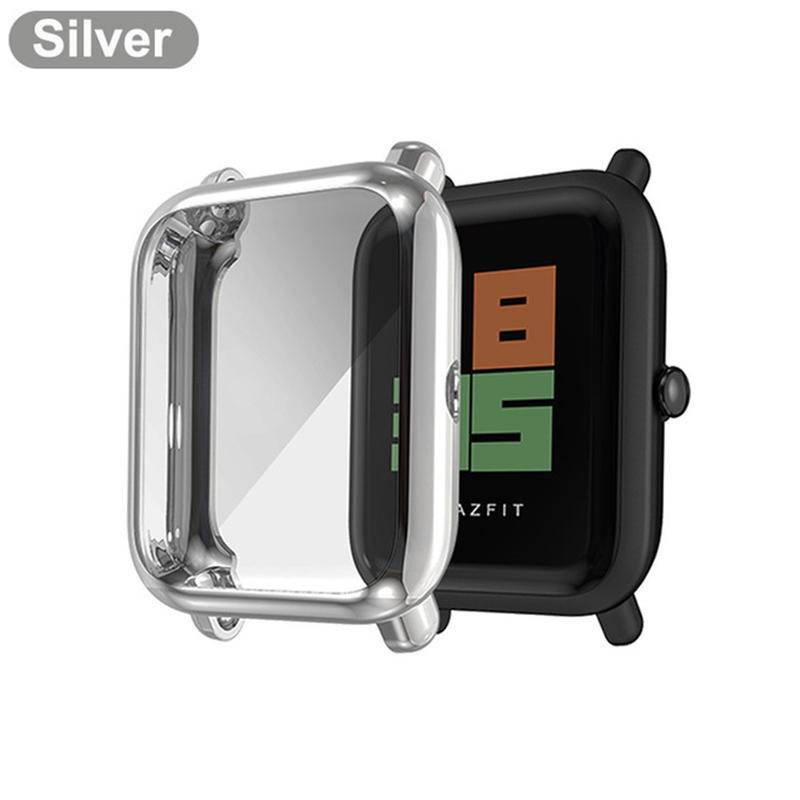 Tpu Lembut Full Edge Protector PLating Case Untuk Huami Amazfit Bip U S 1S Lite pro Shell Frame Watch Pelindung Bumper Cover Untuk Xiaomi Amazfit Bip Lite 1S U pro