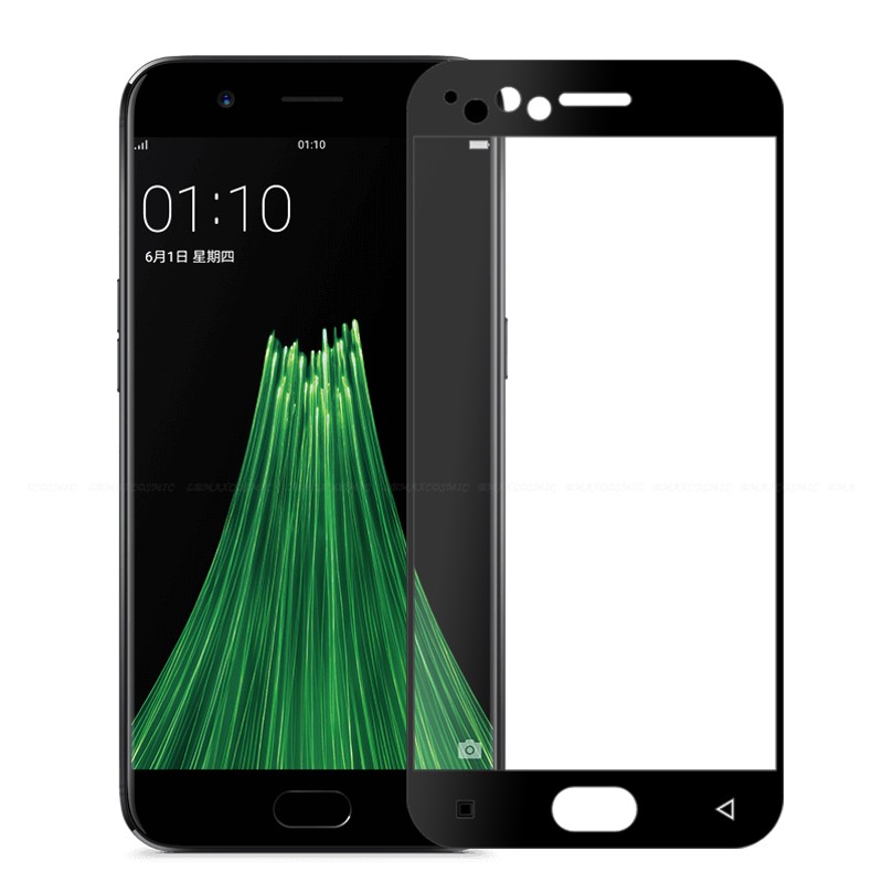 Film Pelindung Layar Tempered Glass Full Cover 2.5d 9H untuk oppo a83 a57 a57 A75 a71 F1s F5 F7 F9 F11