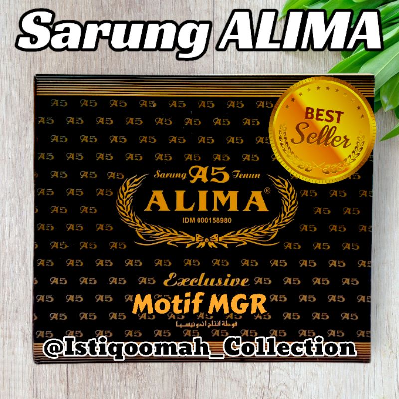 Grosir Sarung Tenun ALIMA 210 MGR MPM SEF 1 Dus isi 10 Pcs Motif Songket Bhs SGE