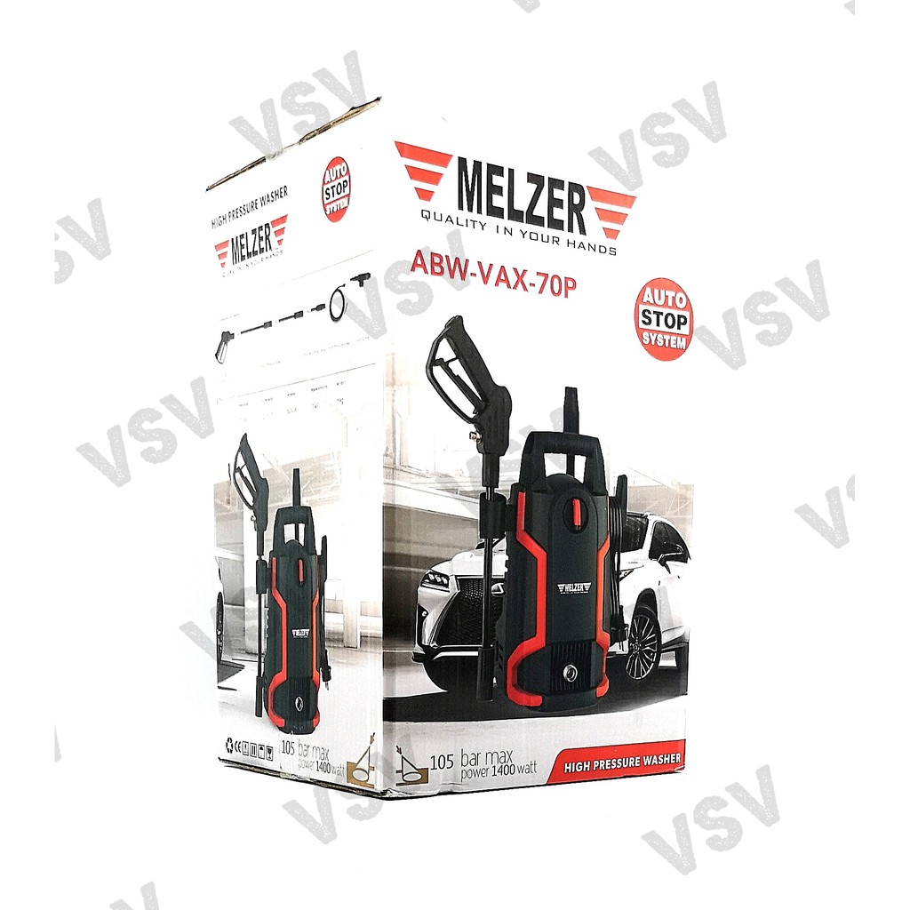 Melzer Pressure Washer ABW-VAX-70 Mesin cuci mobil Jet Cleaner