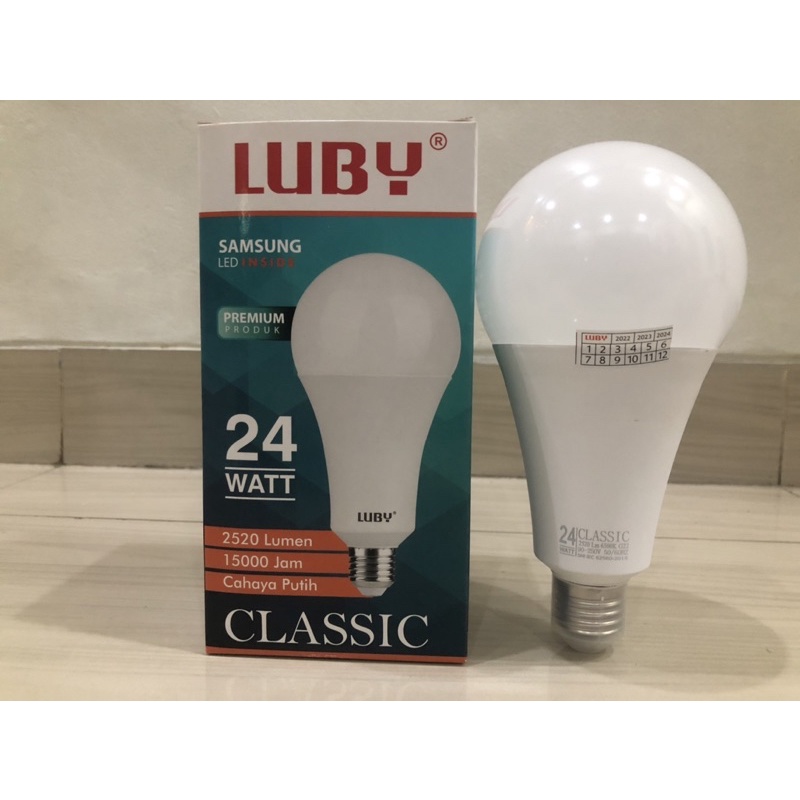 BOHLAM LED LUBY CLASSIC CAHAYA PUTIH