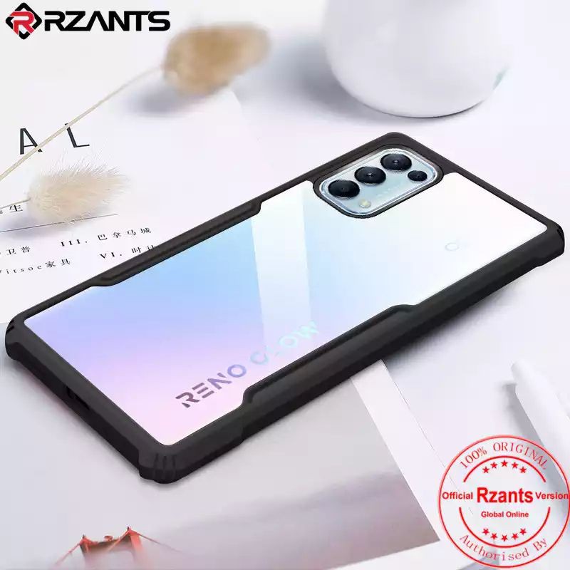 FREE ✅ TEMPERED GLASS FULL OPPO RENO 4 - HARDCASE SOFTCASE CASE FUZE ARMOR OPPO RENO4 TPU SILIKON