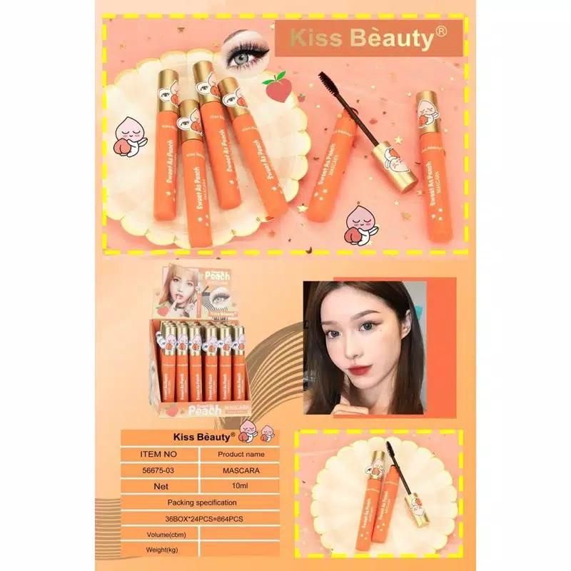 PROMO!!!MASCARA KISS BEAUTY PEACH NO.56675/NO.56501