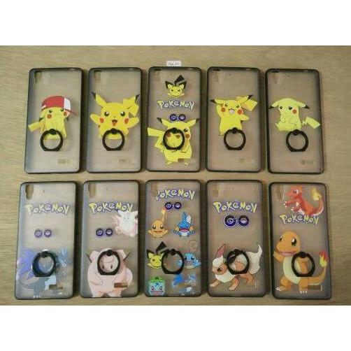 Fuze Case Pokemon + iRing - Oppo R7 Oppo R7 Lite